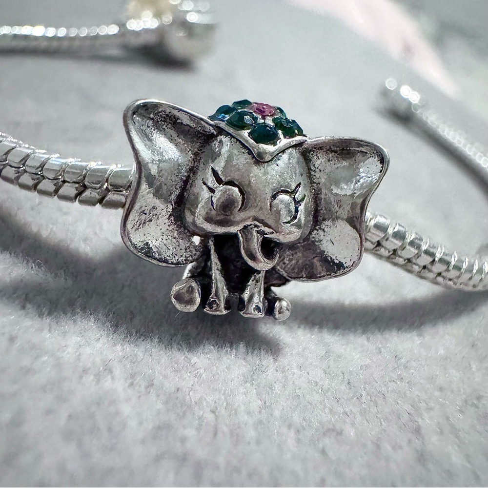Silver‎ Elephant Bead European Charm fits PANDORA - Picture 9 of 9